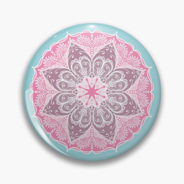 Artikelvorschau, Achtzackiges Mandala (Pink und Lila) entworfen und verkauft von squishyrainbow.