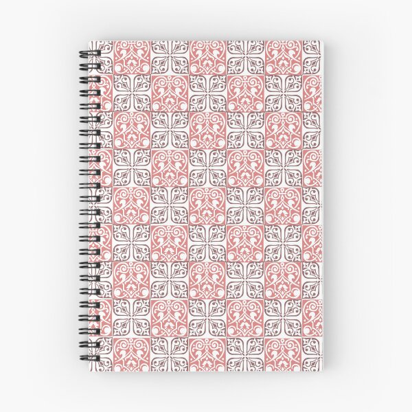 Item preview, Portuguese pink tile pattern designed and sold by Mandala & More.