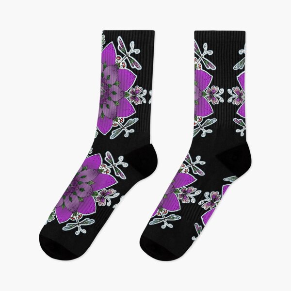 Artikelvorschau, Blumenmandala entworfen und verkauft von stickypixie.