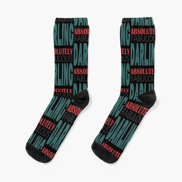 Absolutely Fabulous Socks for Sale | Redbubble