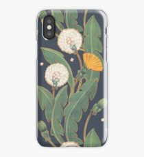 dandelion seamless pattern iPhone Case