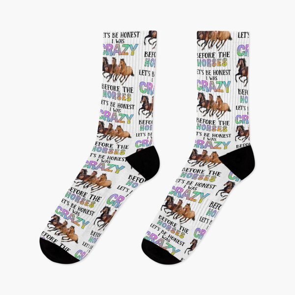Item preview, LET'S BE HONEST I WAS CRAZY - HORSE designed and sold by LQTDesigns.