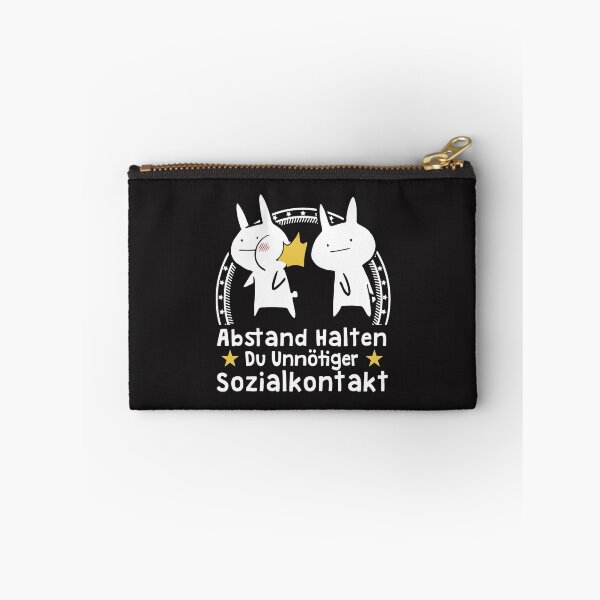 Item preview, Du Unnötiger Sozialkontakt Abstand Halten Witziges Geschenk designed and sold by estherbex2c.