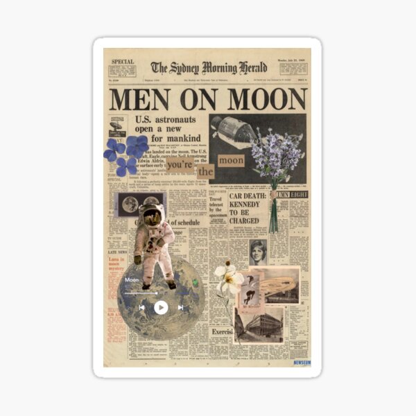 Artikel-Vorschau von Ästhetischer Retro-Jahrgang der Männer auf der Mondzeitung, designt und verkauft von notkiran.