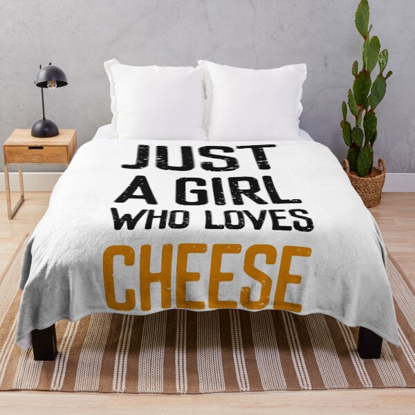 Item preview, Just A Girl Who Loves Cheese designed and sold by FriendsList.