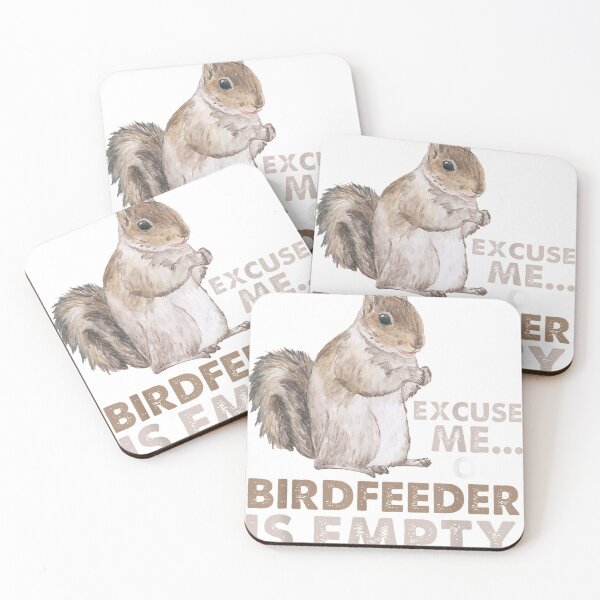 Item preview, Squirrel Excuse Me Your Birdfeeder Is Empty T-Shirt designed and sold by ImartX.