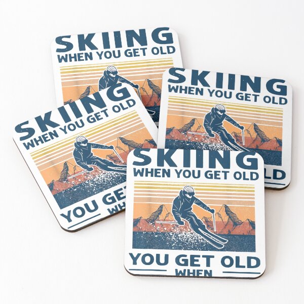 Item preview, You Don't Stop Skiing When You Get Old T-Shirt designed and sold by Brianconner.