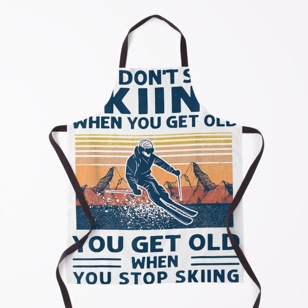 Item preview, You Don't Stop Skiing When You Get Old T-Shirt designed and sold by Brianconner.