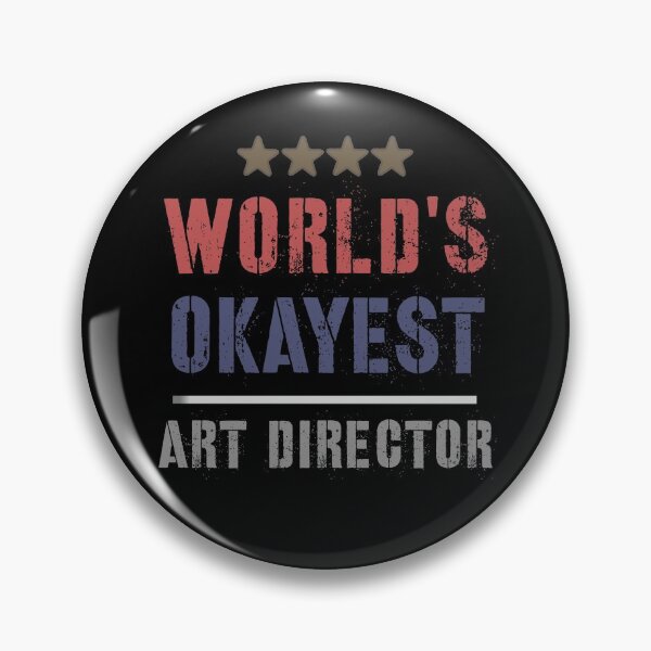 Item preview, WORLDS OKAYEST ART DIRECTOR designed and sold by 30-Merch.