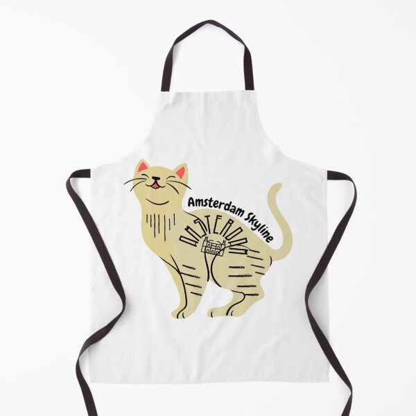 Item preview, Amsterdam Skyline Cat - Cats Lover designed and sold by The Full Cart.