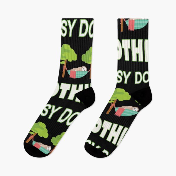 Item preview, Busy Doing Nothing Like A Sloth designed and sold by RadhaWords.