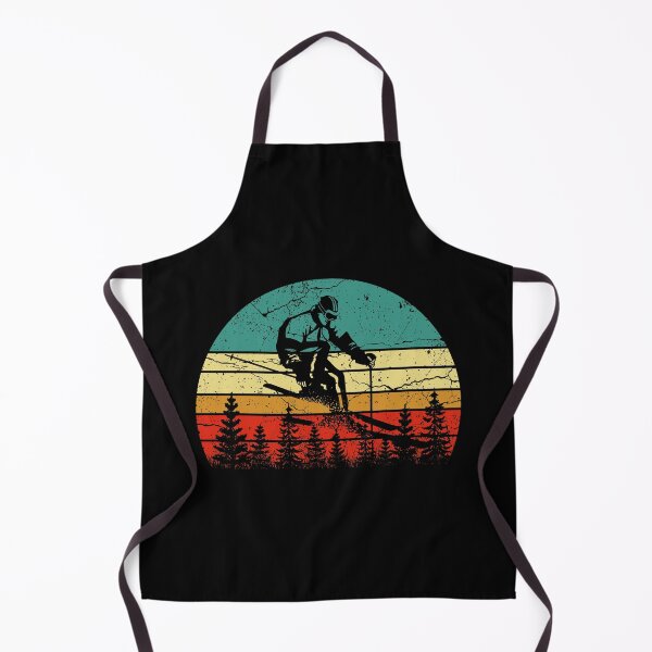 Item preview, Funny Winter Mountain Skiing Vintage Shirt Ski Skier T Shirt designed and sold by tuanitus.