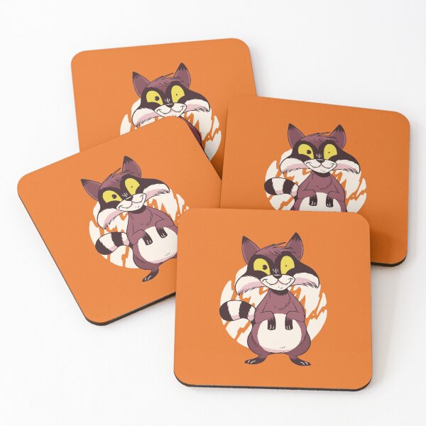 Item preview, Crazy raccoon cartoon designed and sold by DerSenat.