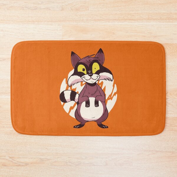 Item preview, Crazy raccoon cartoon designed and sold by DerSenat.