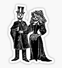Skeleton Wedding Sticker