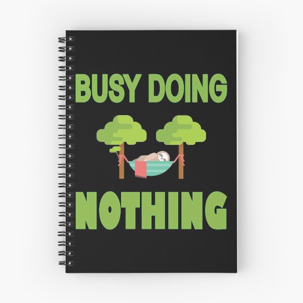 Item preview, Doing Nothing And I Love Hammock  designed and sold by RadhaWords.