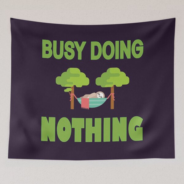 Item preview, Doing Nothing And I Love Hammock  designed and sold by RadhaWords.