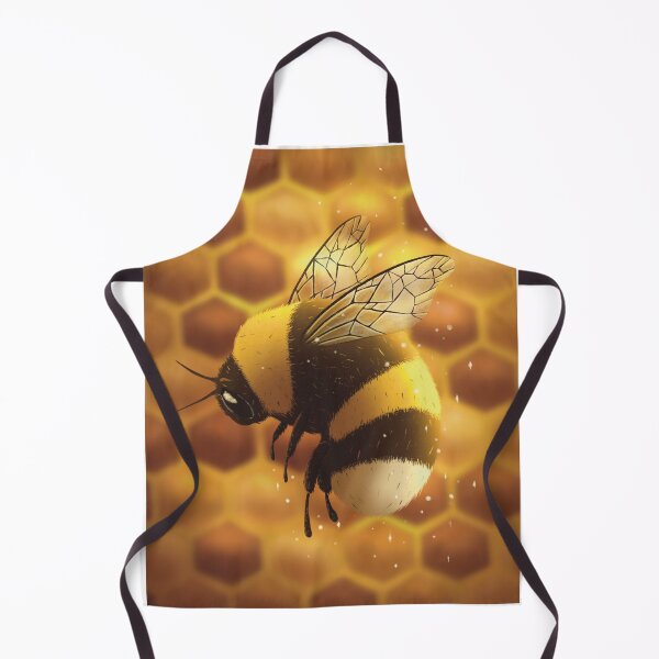 Item preview, bumblebee and honeycomb designed and sold by Caitlin Turner.