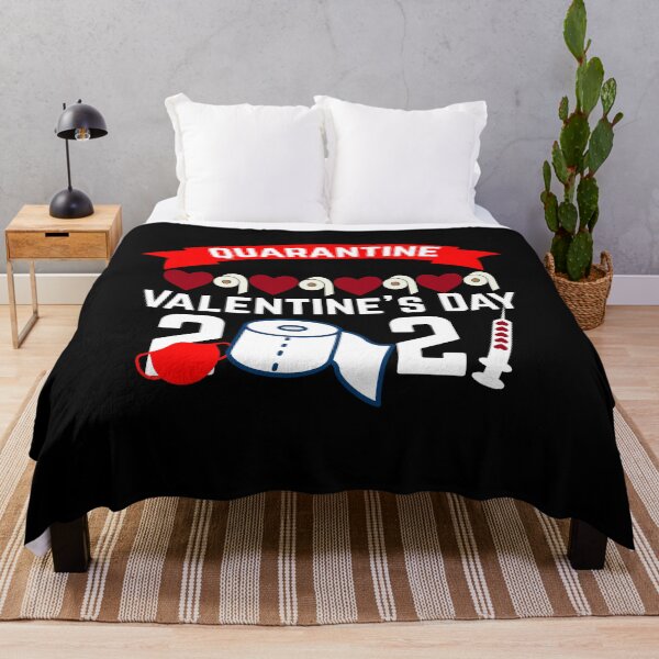Artikelvorschau, Erster Valentinstag, glückliche Quarantäne, soziale Distanzierung, Cutie Lockdown 2021, Toilettenpapier, Herz, Paare, glücklich, unter Quarantäne gestellt, Valentinstag entworfen und verkauft von Akmloza.