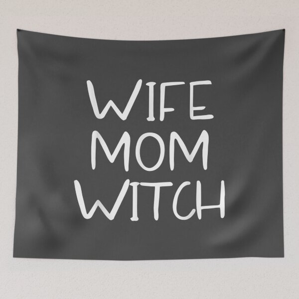 Item preview, Wife Mom Witch Witchcraft Wicca Halloween  designed and sold by Laren-Fashion.