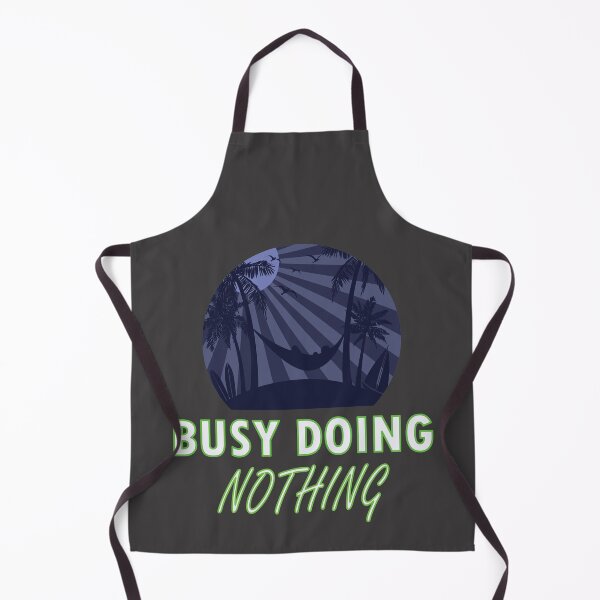 Item preview, Busy Doing Nothing Stay In Bed Vintage Sunset Art designed and sold by RadhaWords.