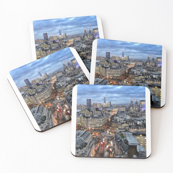 Item preview, The evening panorama of London -  Trafalgar Square designed and sold by PhotoCDesign.