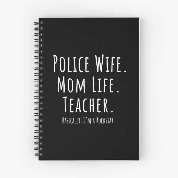 Item preview, Blue Line Mother Police Wife Mom Life Teacher Gift  designed and sold by Laren-Fashion.