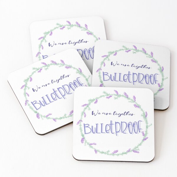 Item preview, We are together bulletproof by BTS designed and sold by The Purple Sloth.