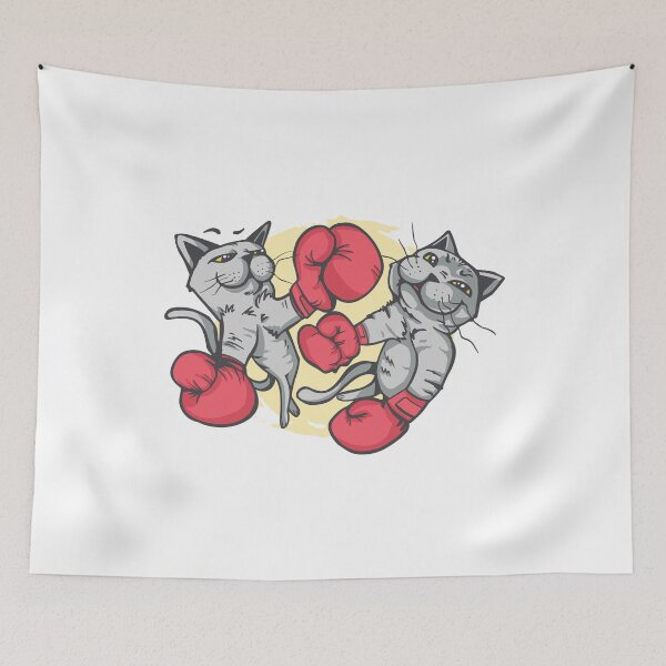 Item preview, Boxing cats boxers designed and sold by DerSenat.