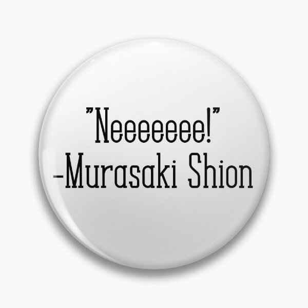 Artikelvorschau, Hololive Zitate ohne Kontext: Murasaki Shion entworfen und verkauft von Comfy-Alligator.