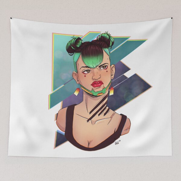 Item preview, Cybergirl 2 designed and sold by AlexEyck.