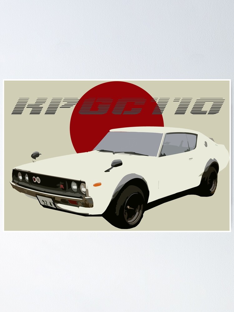 1973 Skyline KPGC110 | Poster