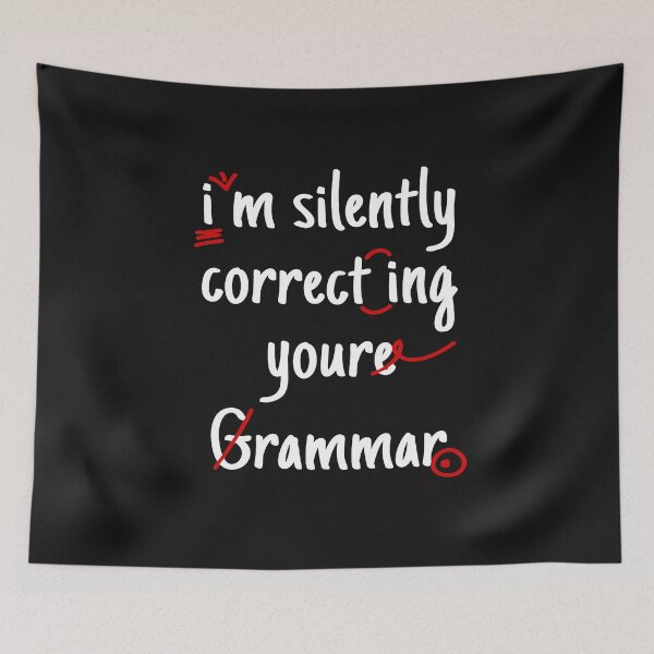 Item preview, Womens Silently Correcting Your Grammar Funny T Shirt designed and sold by Pitchou07.