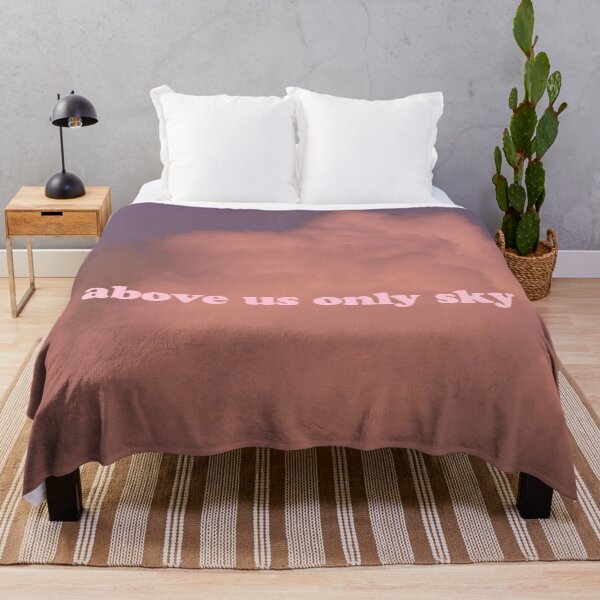 Item preview, Above us only sky - sunset pink sky designed and sold by Spirit-Art.