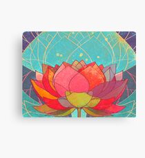 space lotos Canvas Print