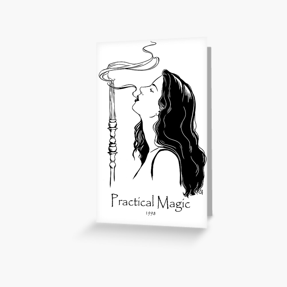 practical magic love spell quote Postcard for Sale by JuliaTheThird