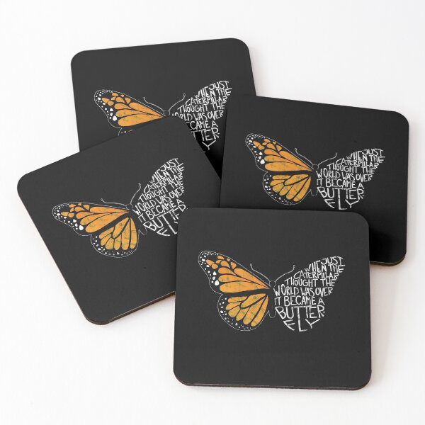 Item preview, Caterpillar Became Butterfly | Milkweed Monarch designed and sold by TheReallyNiceStuff.