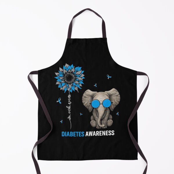 Item preview, Best Diabetes Awareness Shirt Never Give Up Diabetic Elephant T Shirt designed and sold by tuanitus.