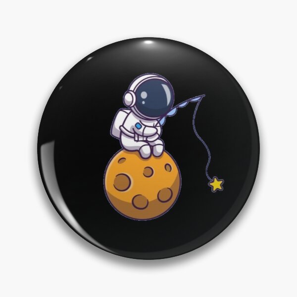 Item preview,  An astronaut hunts for stars designed and sold by ZghoulStore.