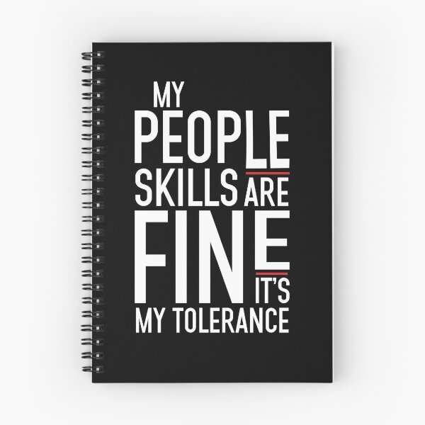 Item preview, My People Skills Are Fine It's My Tolerance  designed and sold by BasicWear.