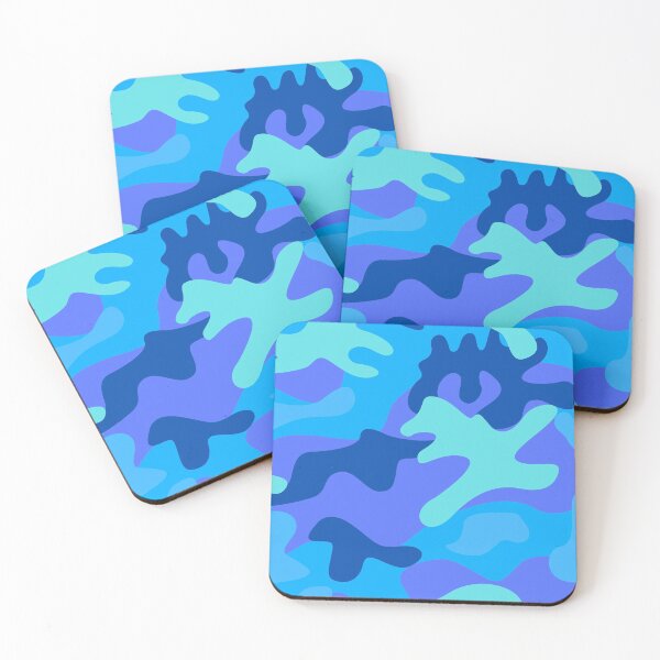 Item preview, Camouflage blue  designed and sold by AJSkinnerPrints.