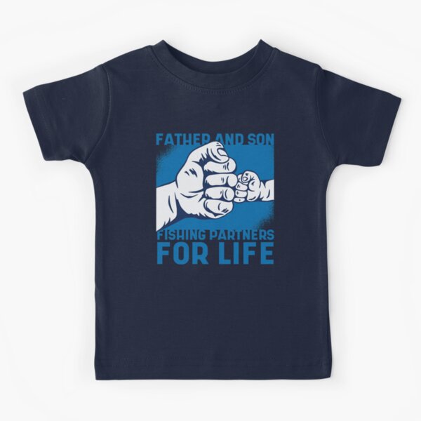 Father And Son Kids T-Shirts for Sale