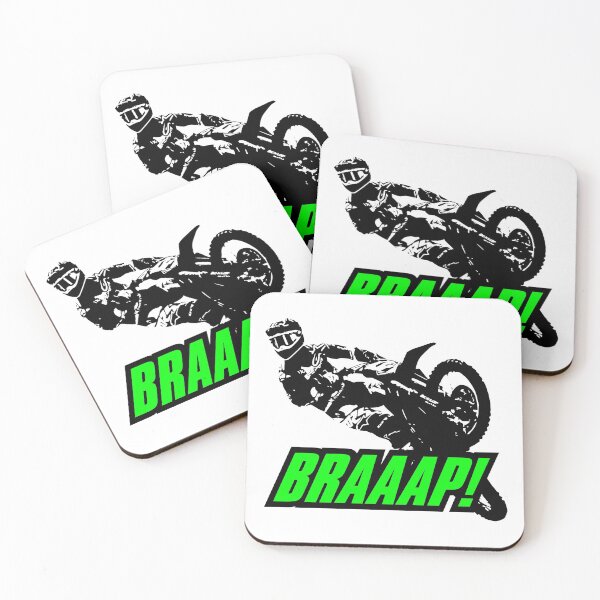 Item preview, Látigo de Supercross BRAAAP (Verde) designed and sold by racerspitstop.