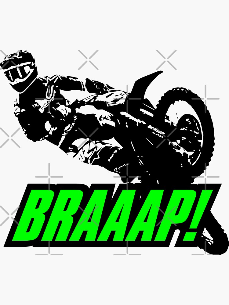 BRAAAP Supercross Whip (Green) by racerspitstop