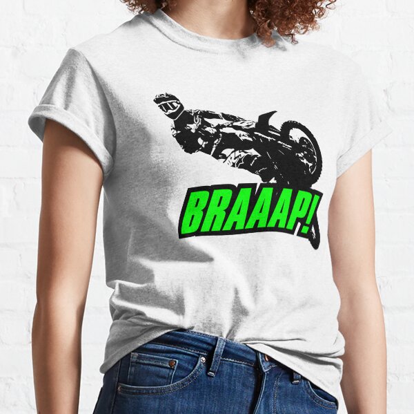 BRAAAP Supercross Whip (Green) Classic T-Shirt