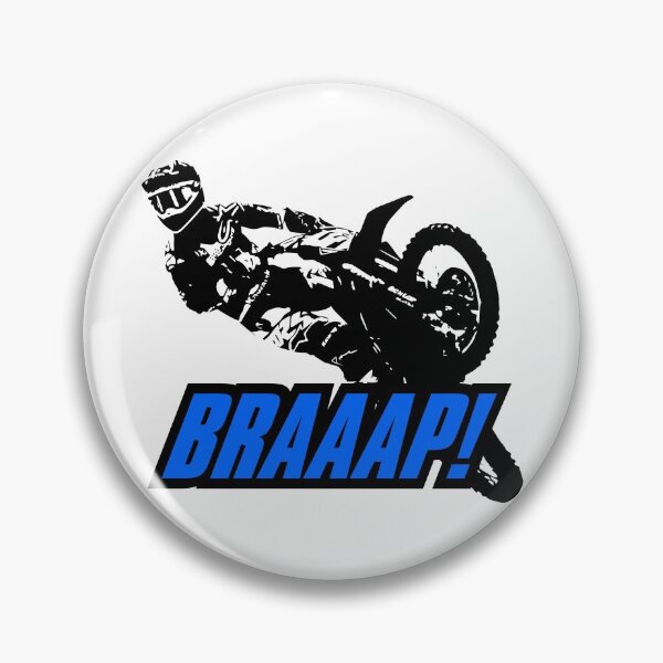 Artikelvorschau, BRAAAP Supercross Peitsche (blau) entworfen und verkauft von racerspitstop.