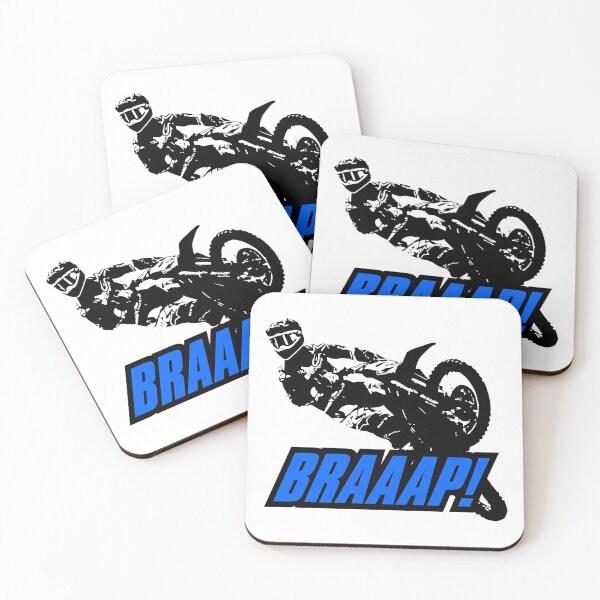 Item preview, Látigo de Supercross BRAAAP (Azul) designed and sold by racerspitstop.