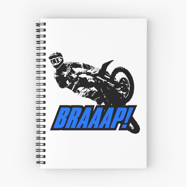 Item preview, BRAAAP Supercross Whip (Blue) designed and sold by racerspitstop.