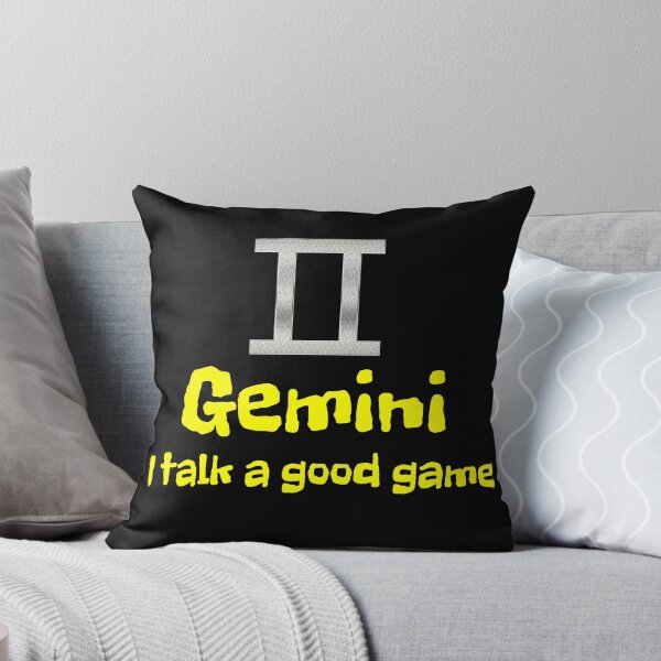 Item preview, I talk a good game Gemini designed and sold by Areashor.