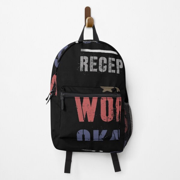 Item preview, WORLDS OKAYEST RECEPTIONIST designed and sold by 30-Merch.